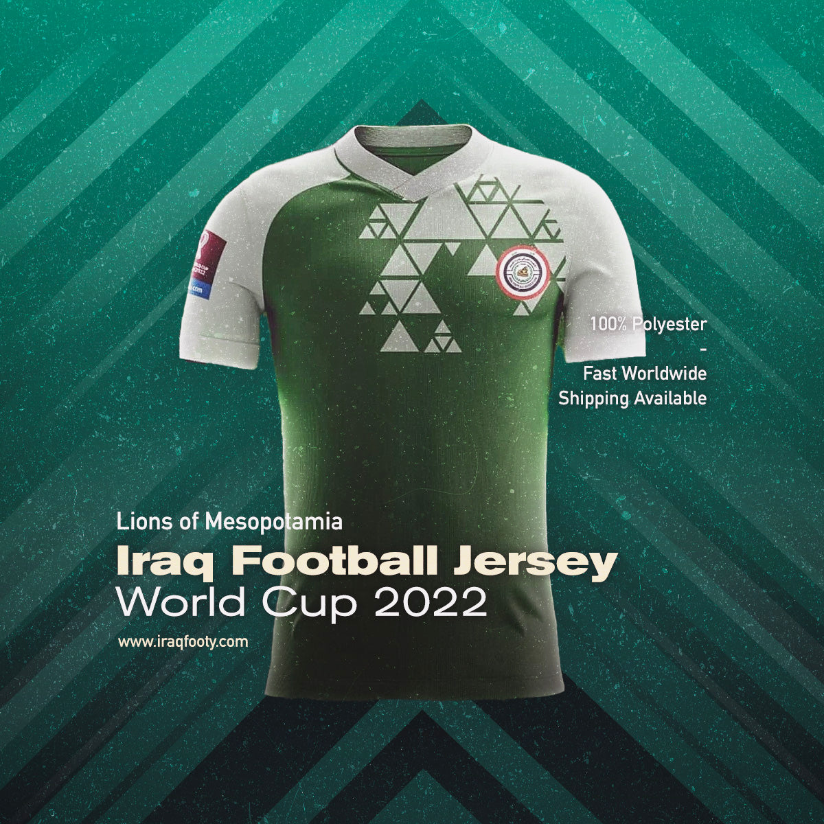 The Modern Iraqi Football Jersey